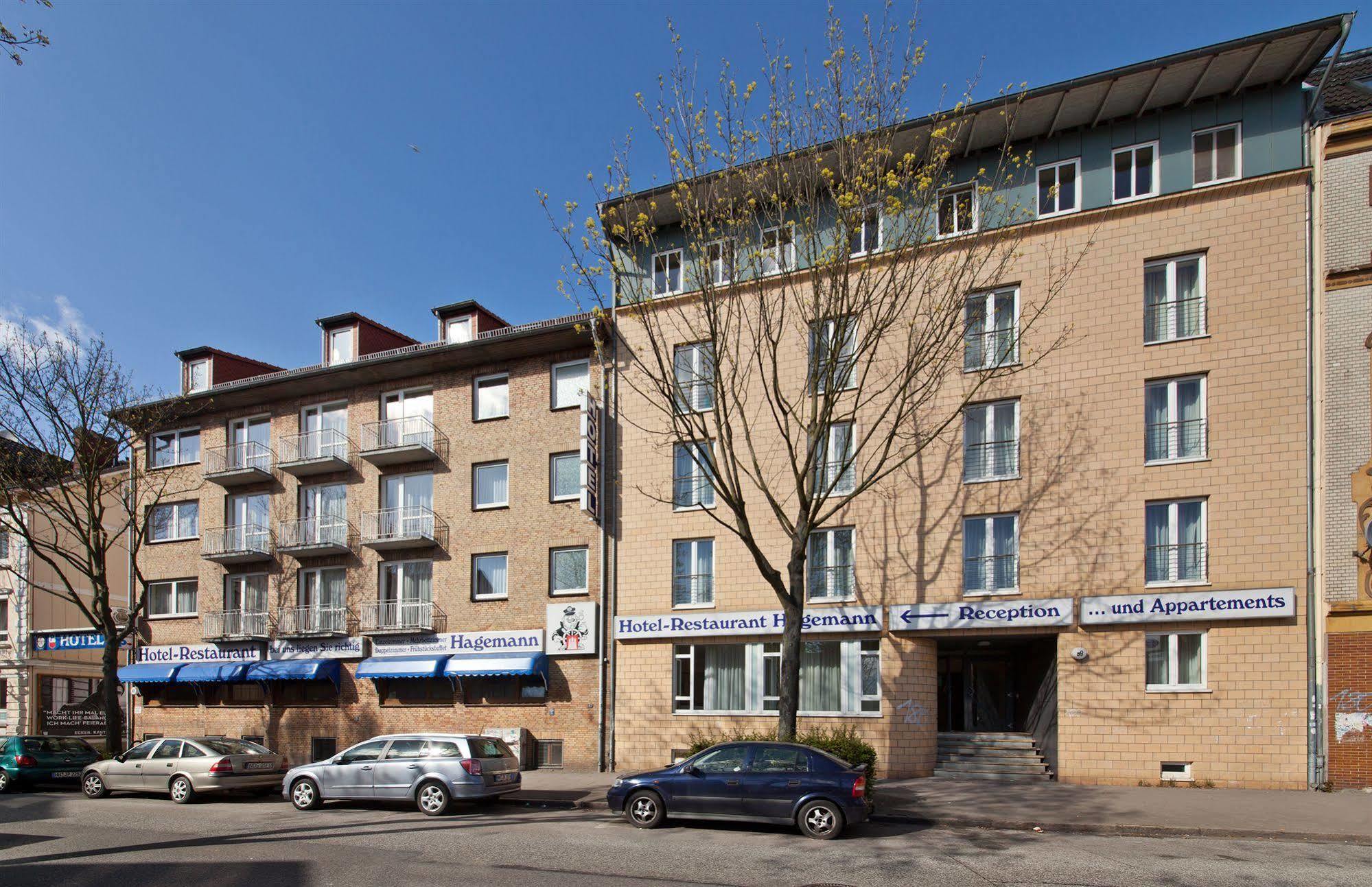 Hotel Hagemann Hamburg Hafen Екстер'єр фото